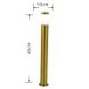 Outdoor Bollard Light Brass 45cm