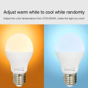 6W RGBCCT E27 LED Light Bulb