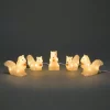 LED Acrylic Squirrels for Garden Decor