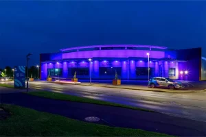 National Aquatic Centre Outdoor Colour Changing Lights