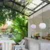 Garden Hanging Ball Lamp Light 45CM