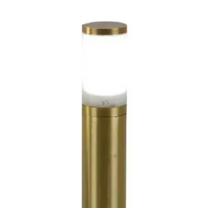 Antique Brass Outdoor Bollard Light