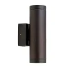 Black Up Down Outdoor Wall Light