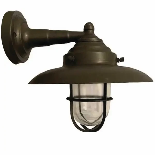 Black Antique Outdoor Wall Lantern