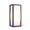 Graphite Box Outdoor Wall Light