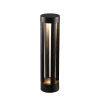 LED Garden Bollard Light in Black