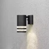 Matt Black Single Outdoor Wall Light