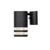 Matt Black Single Outdoor Wall Light