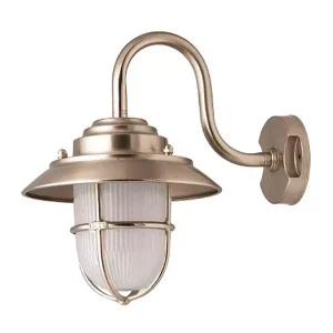 Matt Nickel Outdoor Wall Lantern