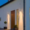 Matt White Single Outdoor Wall Light