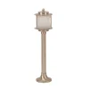 Nickel Mat Outdoor Bollard Light