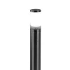 Outdoor Bollard Light in Black