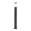 Outdoor Bollard Light in Black