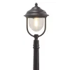 Pathway Lamp Post Light in Matt Black