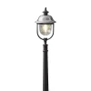 Stainless Steel Pathway Lamp Post Black