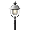 Stainless Steel Pathway Lamp Post Black