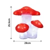 LED Mushroom Outdoor Christmas Decoration