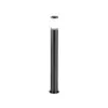 Black Outdoor Bollard Light 45CM