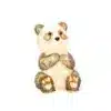 Acrylic Panda Bear For Outdoor Christmas Decoration