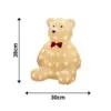 Acrylic Teddy Bear Outdoor Decoration