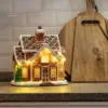 Gingerbread House Christmas Table Top Decoration