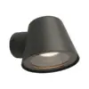 Graphite GU10 Outdoor Wall Light