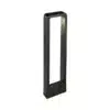 9W Black Outdoor Bollard Path Light