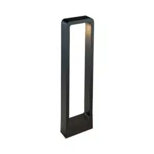 9W Black Outdoor Bollard Path Light