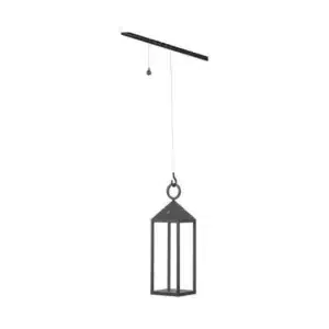 Black Suspension Kit For Outdoor Rechargeable Lantern