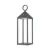 Outdoor Rechargeable Lantern Black