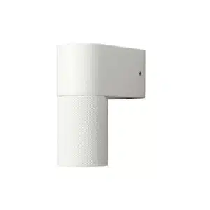 Down white outdoor wall light for garden, porch and entryway