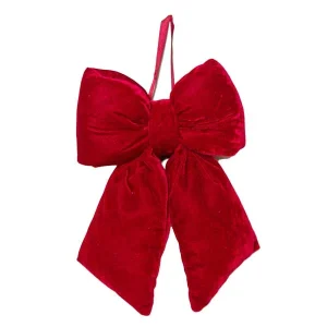 Red Velvet Christmas Bow 48CM