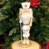 White Nutcracker Soldier Christmas Decoration