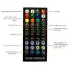 Remote control functionality colour changing lights