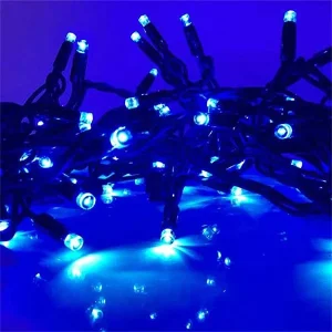 Low Voltage Connectable Outdoor Christmas Lights Blue