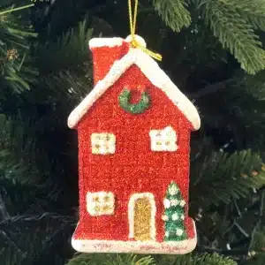 House Christmas Tree Decoration