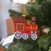 Red Train Christmas Tree Decoration