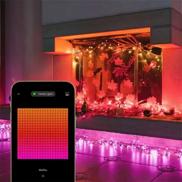 400 LED Twinkly multicolour cluster Christmas lights app effects