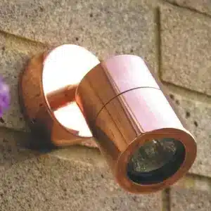 Adjustable Natural Copper Outdoor Wall Light Product Image