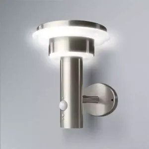 Double Circle Solar Outdoor Wall Light With Sensor