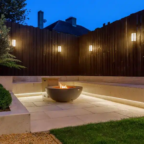 Graphite box outdoor wall light gallery image