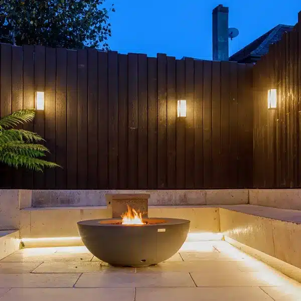 Graphite box outdoor wall light project image