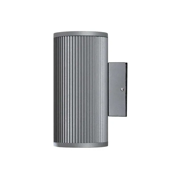 Aluminium Grey Outdoor Wall Light