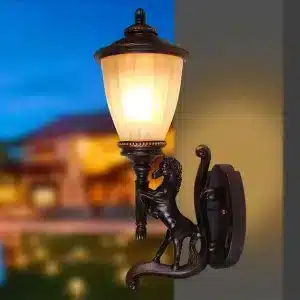 Horse Design Garden Wall Light Product Image