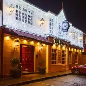 LED curtain Christmas lights ice white 1.5M gallery image