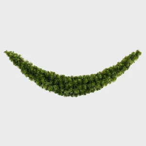 Large plain outdoor Christmas swag garland product image