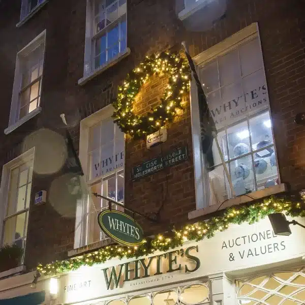Outdoor Christmas pre-lit wreath 100cm diameter building facade display