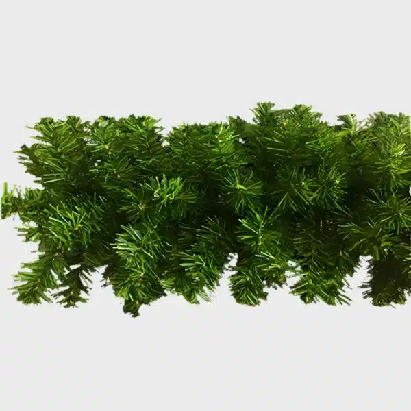 Plain Christmas branch garland 50cm diameter for outdoor use product image