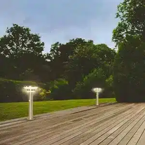 Stainless Steel Solar Outdoor Bollard Light