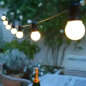 Warm White Opal Festoon Lights